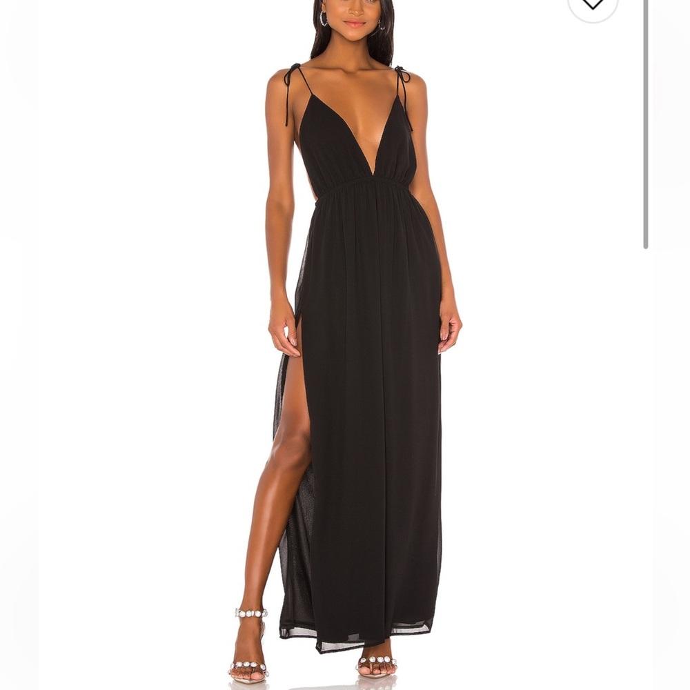 Superdown | Natasha Maxi Dress Black